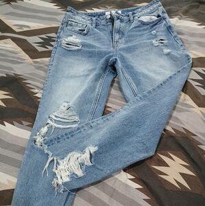 Flying Monkey Cropped Jeans